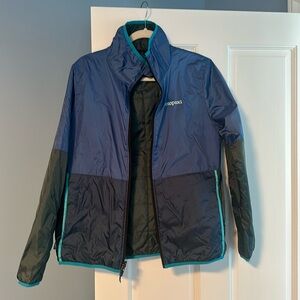 Cotopaxi front zip puffy coat. Size small. Great condition. Barely worn.